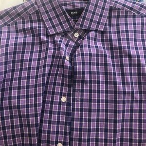 Checkered Hugo Boss Button Down